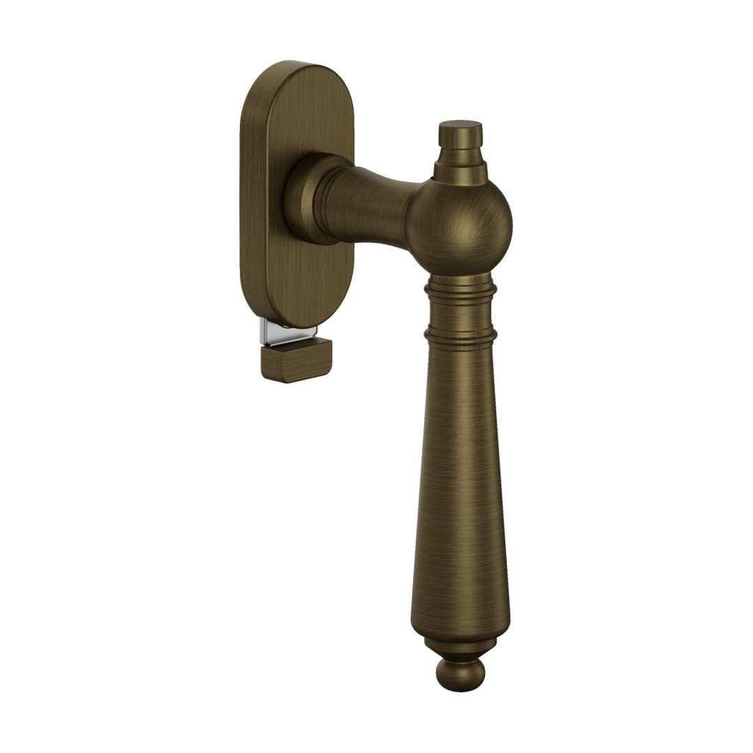 DnD Bruxelles – Πόμολο Παραθύρου – DK VIS TS Ovale – Matt satin bronze (363TS-OGH)