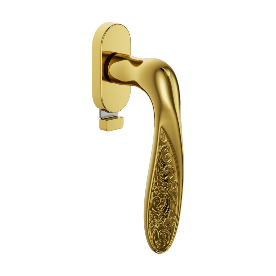 DnD Fiore – Πόμολο Παραθύρου – DK VIS TS Ovale – Polished (526TS-OLV)