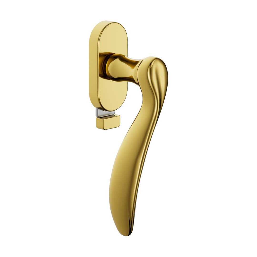 DnD Classic – Πόμολο Παραθύρου – DK VIS TS Ovale – Polished (574TS-OLV)