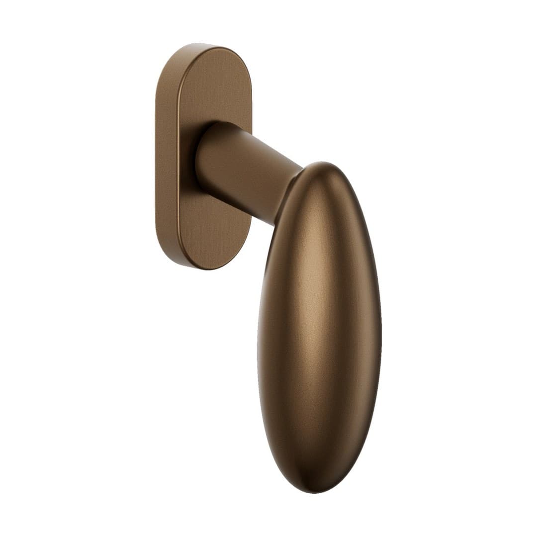 DnD Ovum – Πόμολο Παραθύρου – DK VIS Ovale – Matt sandblasted bronze (62V-BSO)