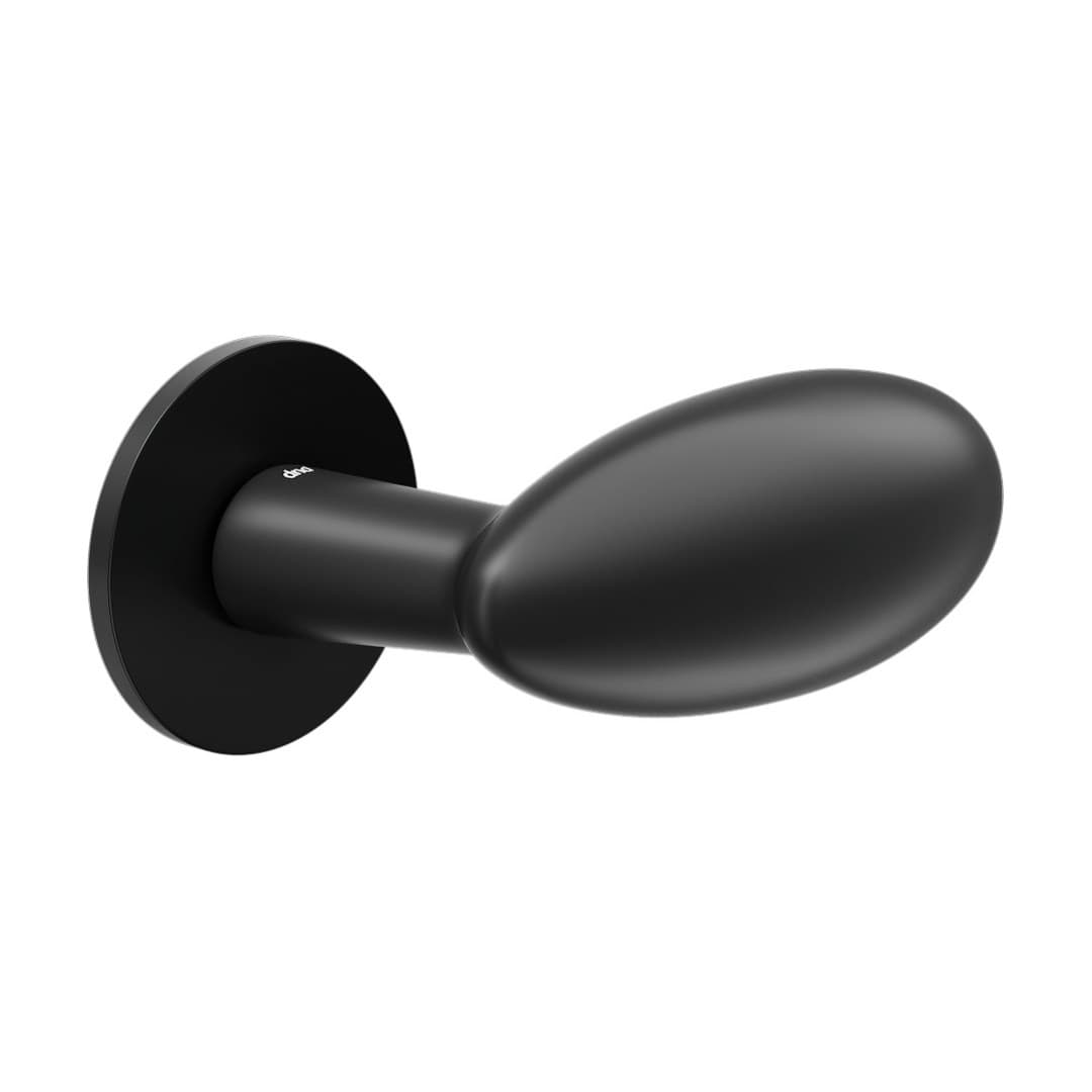 DnD Ovum – Πόμολο Πόρτας Ροζέτα – Fine Tonda – Black (62/40-ONO)