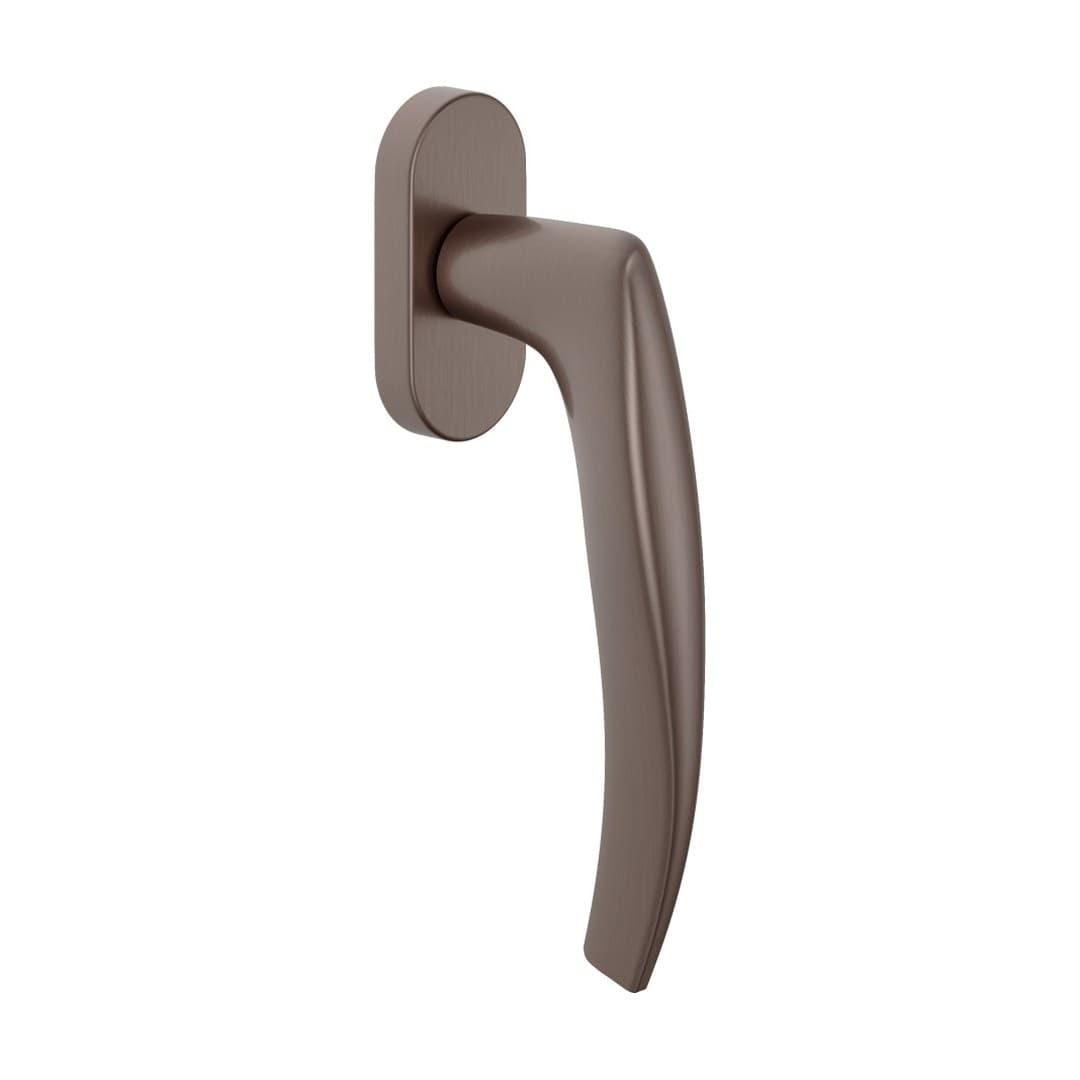 DnD Art – Πόμολο Παραθύρου – DK VIS TS Ovale – Satin bronze (AR22V-PVD-SB)