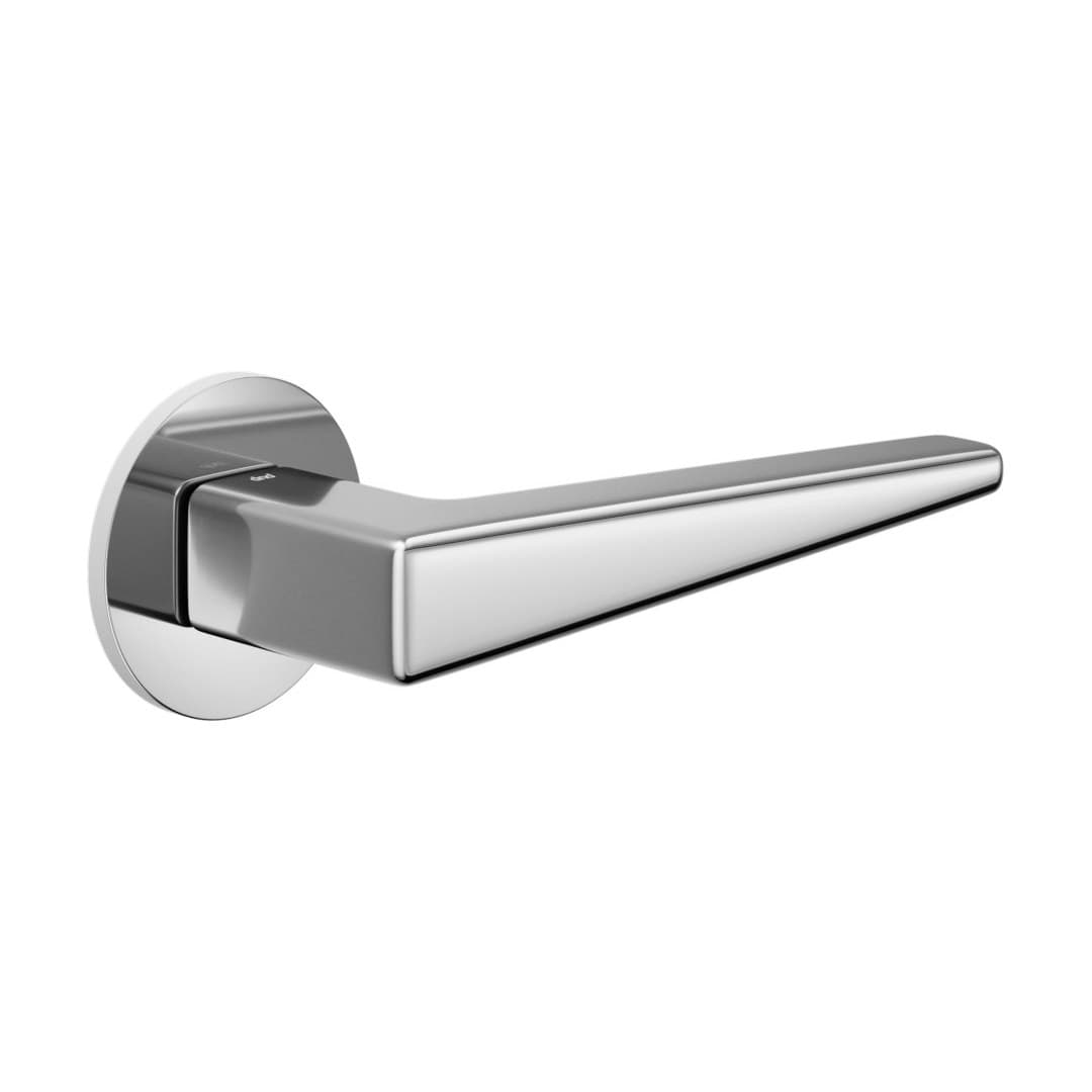 DnD Cloe – Πόμολο Πόρτας Ροζέτα – Fine Tonda – Polished chrome (CL40-OC)