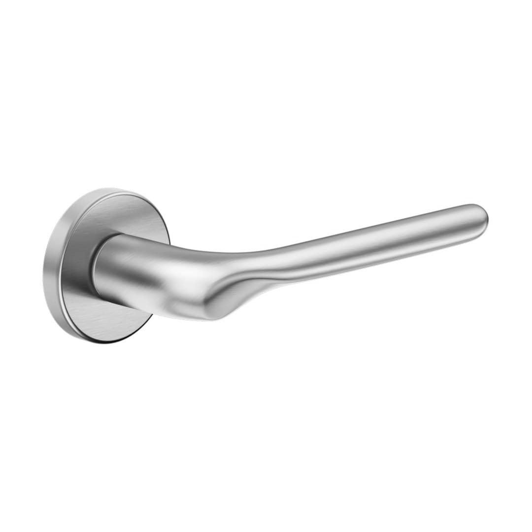 DnD Chop – Πόμολο Πόρτας Ροζέτα – Vis Tonda – Satin chrome (CP12-ZCS)