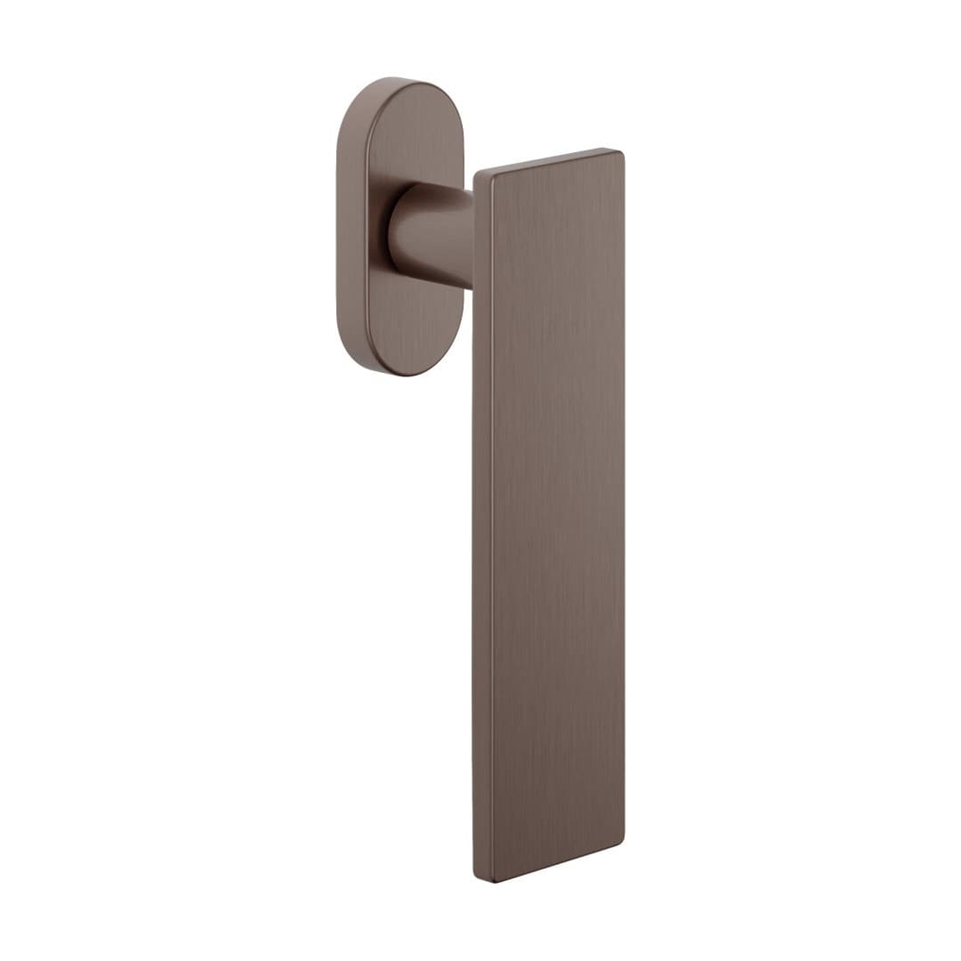 DnD Due – Πόμολο Παραθύρου – DK VIS Ovale – Satin bronze (DU22V-PVD-SB)