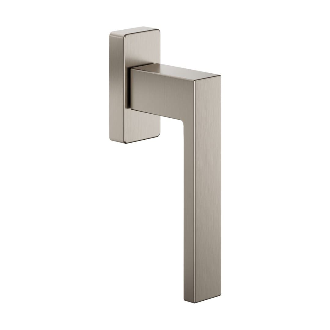 DnD Edra 02 – Πόμολο Παραθύρου – DK DND Rettangolare – Satin nickel (ED25-ONS)