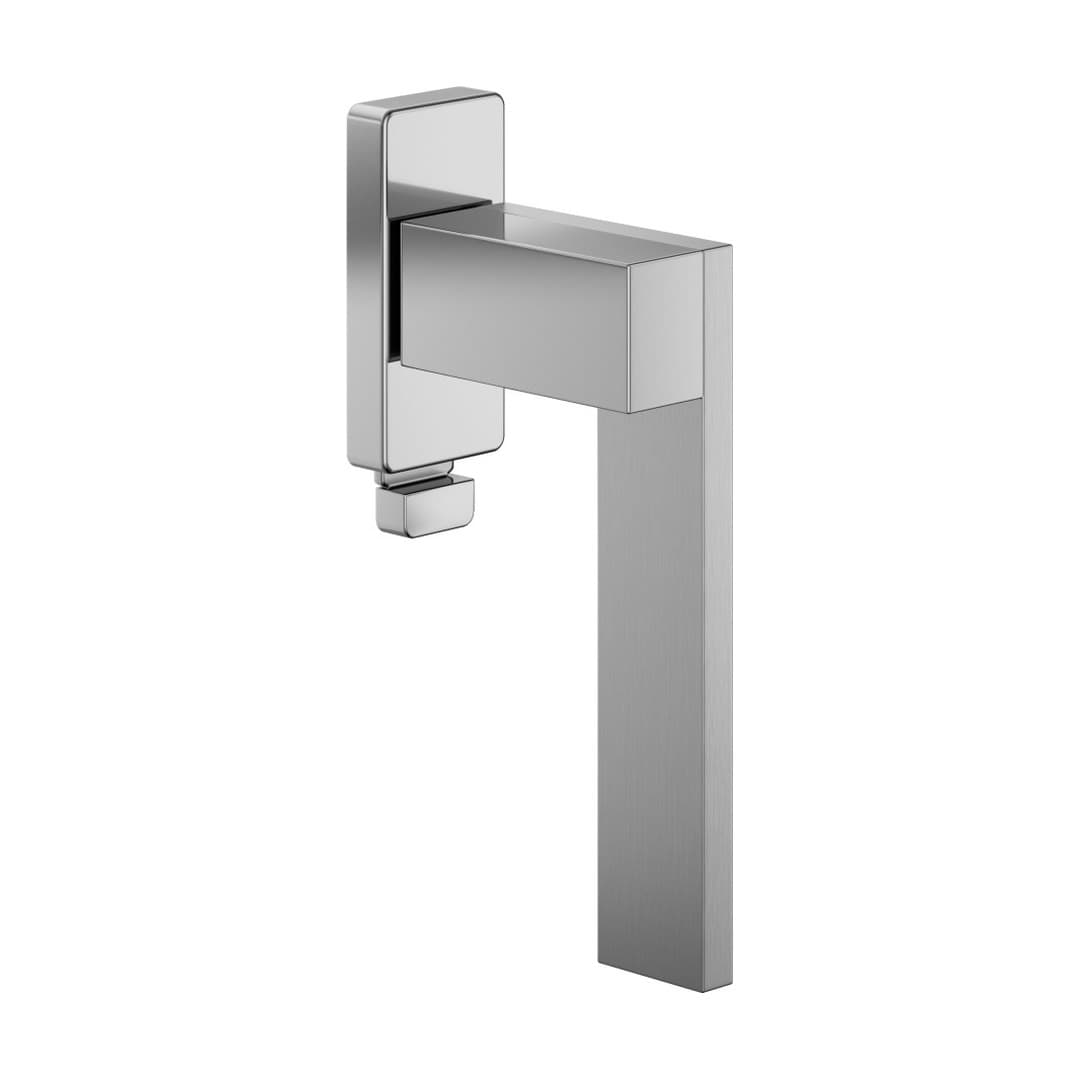 DnD Esa – Πόμολο Παραθύρου – DK VIS TS Rettangolare – Polished chrome - Satin chrome (ES25TS-CCS)