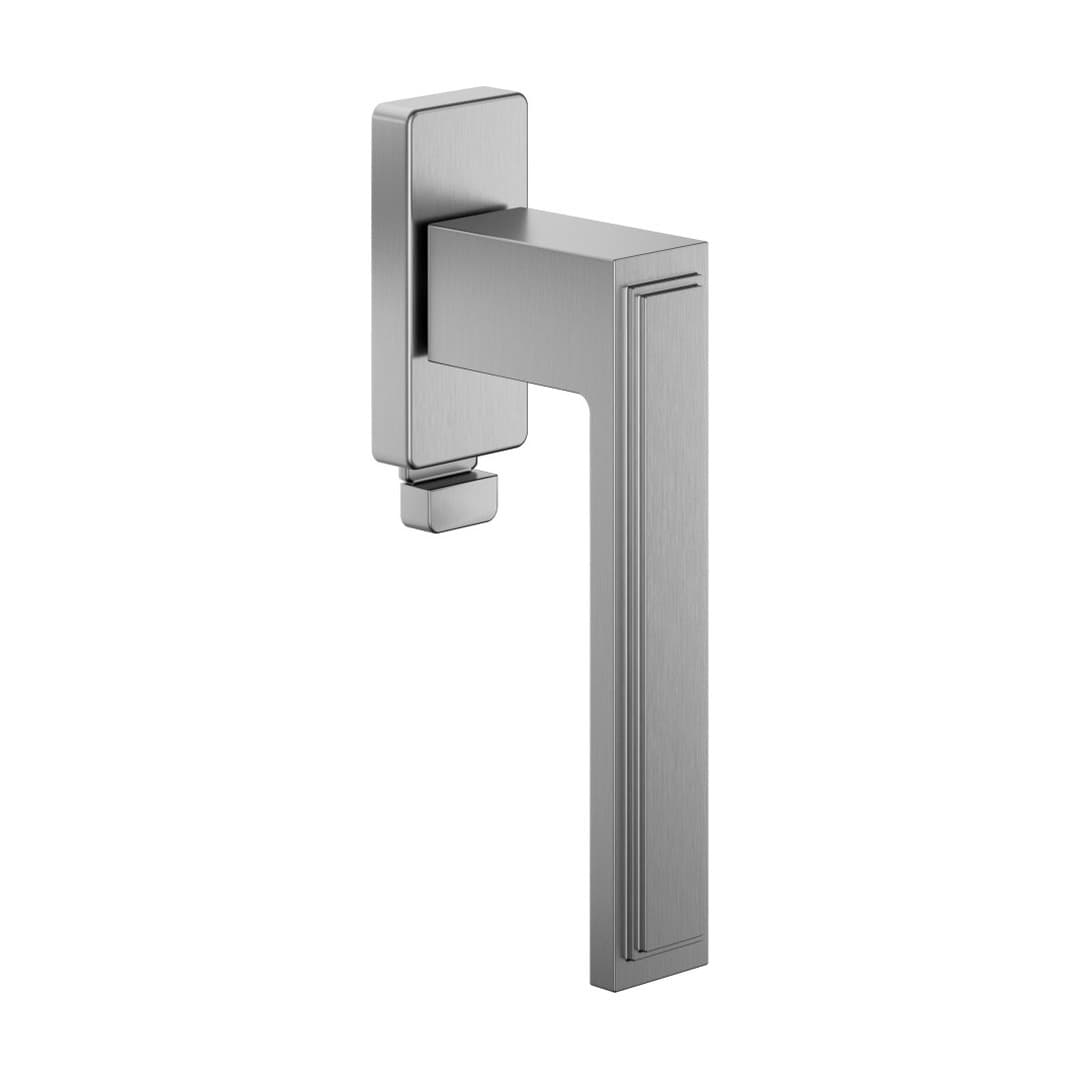 DnD Ginevra – Πόμολο Παραθύρου – DK VIS TS Rettangolare – Satin chrome (GI25TS-OCS)