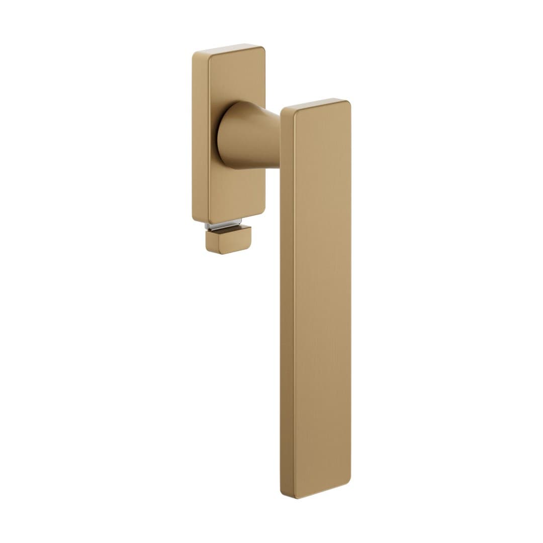 DnD Holly – Πόμολο Παραθύρου – DK VIS TS Rettangolare – Satin gold (HO25TS-ZRO)