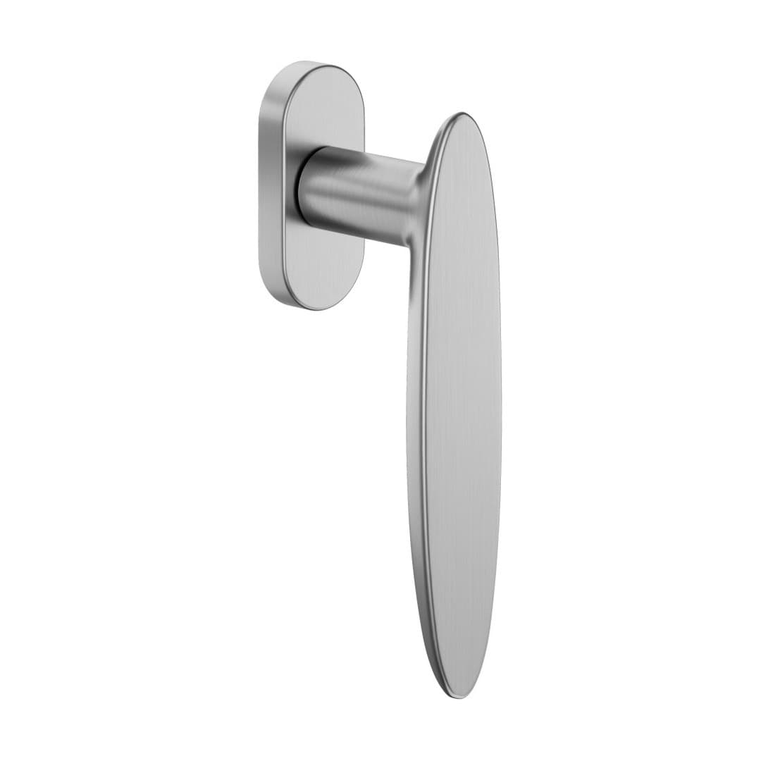 DnD Ellipse – Πόμολο Παραθύρου – DK VIS Ovale – Satin chrome (IP22V-OCS)