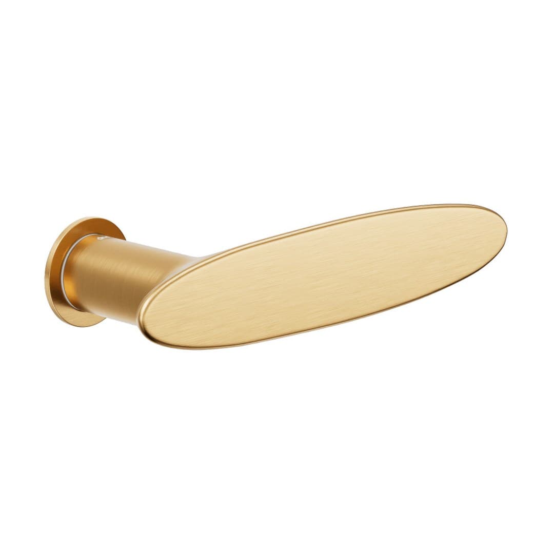 DnD Ellipse – Πόμολο Πόρτας Ροζέτα – Unico Tonda – Antique satin gold (IP80-PVD-SG)