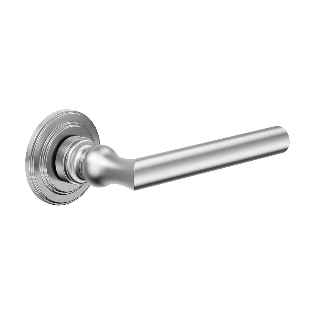 DnD Isabella – Πόμολο Πόρτας Ροζέτα – Lucrezia – Satin chrome (IS13-OCS)