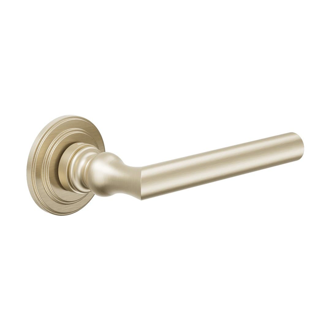 DnD Isabella – Πόμολο Πόρτας Ροζέτα – Lucrezia – Champagne satin gold (IS13-PVD-SH)