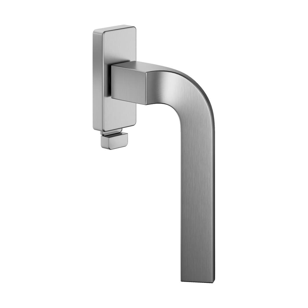 DnD Joy 02 – Πόμολο Παραθύρου – DK VIS TS Rettangolare – Satin chrome (JO25TS-ZCS)