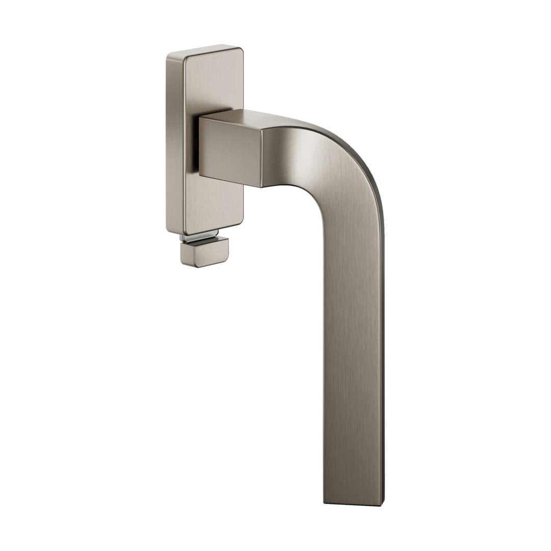 DnD Joy 02 – Πόμολο Παραθύρου – DK VIS TS Rettangolare – Satin nickel (JO25TS-ZNS)