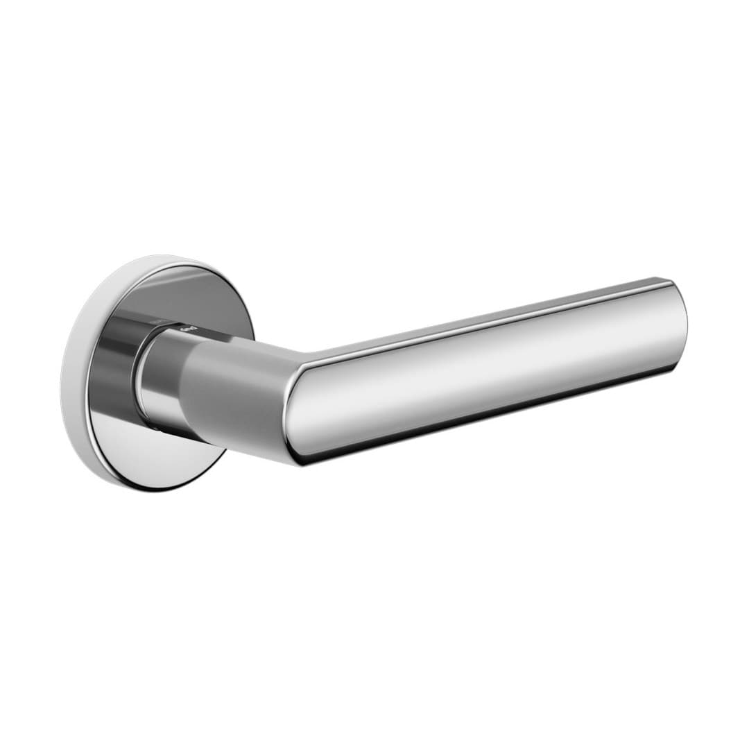 DnD Luce – Πόμολο Πόρτας Ροζέτα – Vis Tonda – Polished chrome (LC12-ZC)