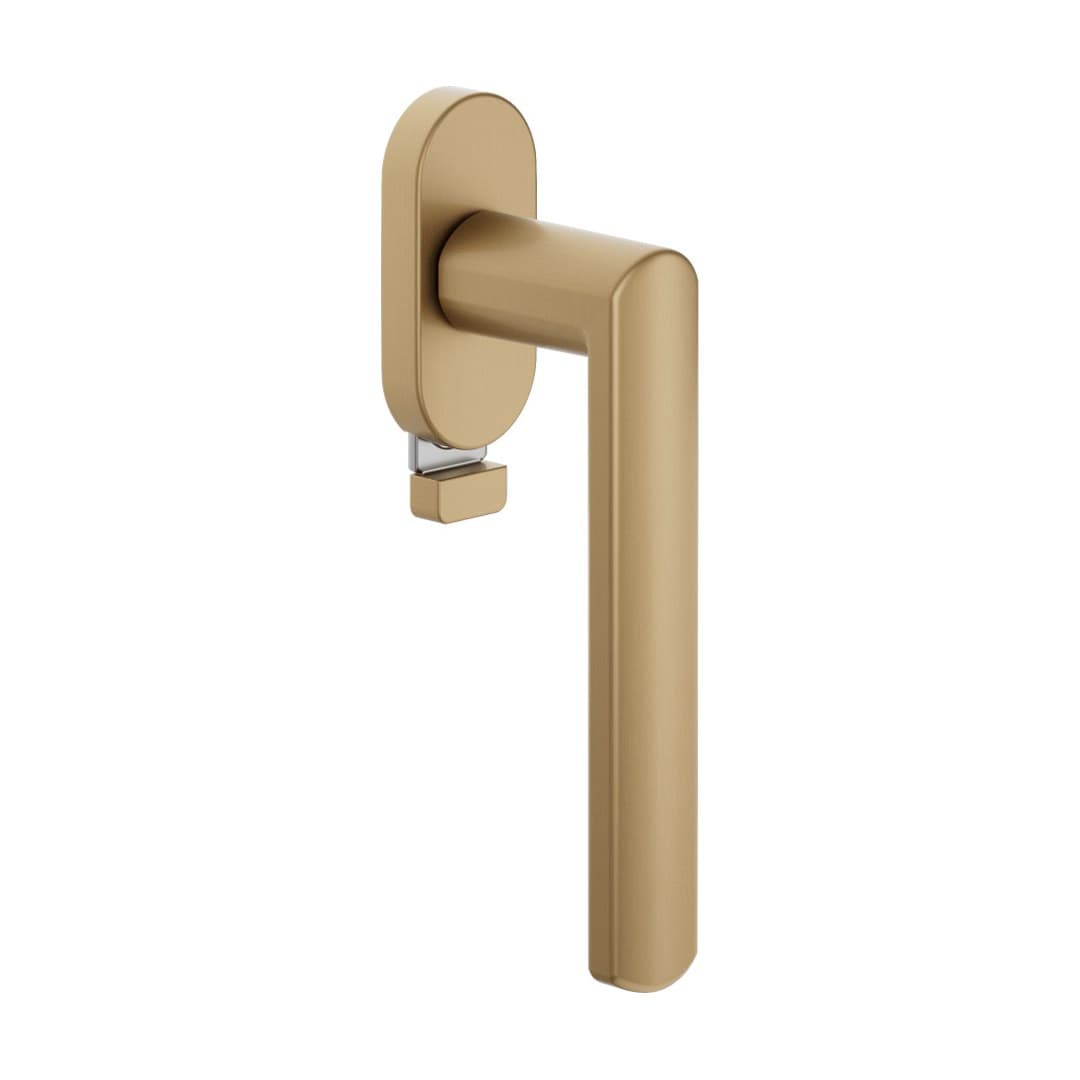 DnD Luce – Πόμολο Παραθύρου – DK VIS TS Ovale – Satin gold (LC30TS-ZRO)