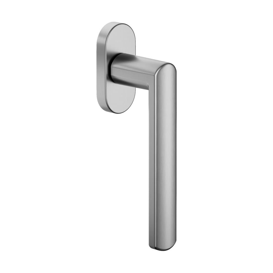 DnD Luce – Πόμολο Παραθύρου – DK VIS Ovale – Satin chrome (LC30V-ZCS)