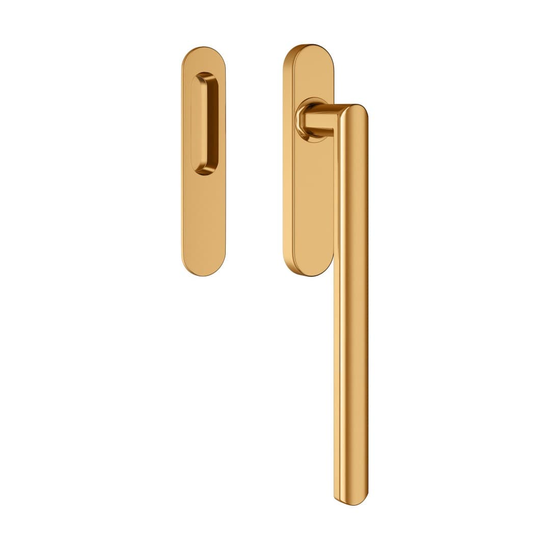 DnD Luce – Λαβή Ανασυρόμενης – Bright polished (LC50-ZOR)