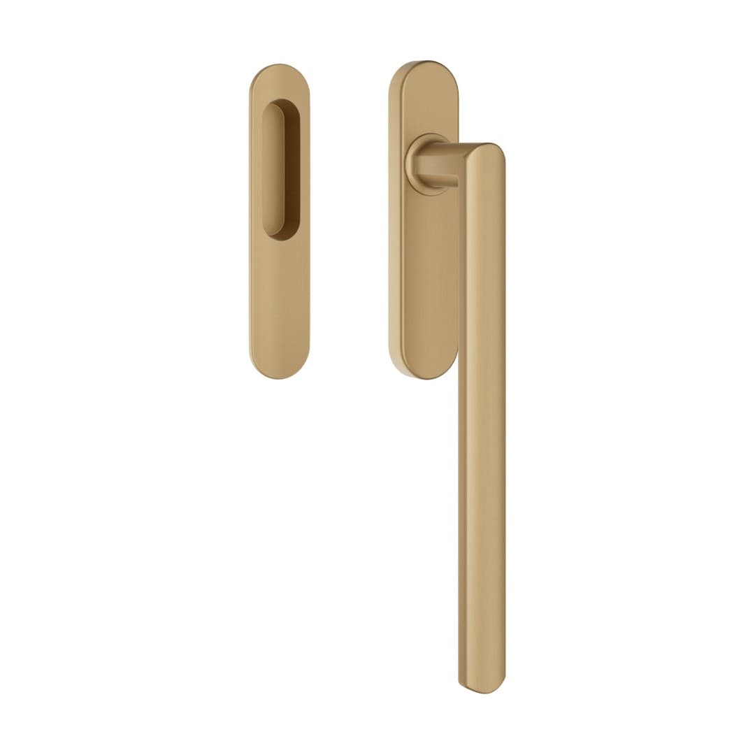DnD Luce – Λαβή Ανασυρόμενης – Satin gold (LC50-ZRO)