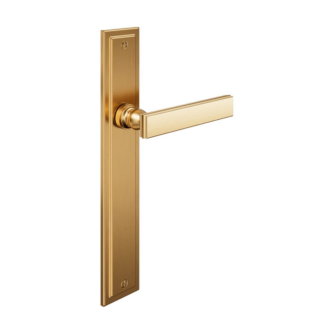 DnD Lucrezia – Πόμολο Πόρτας Πλάκα – Placca Lucrezia – Antique satin gold (LT10-PVD-SG)