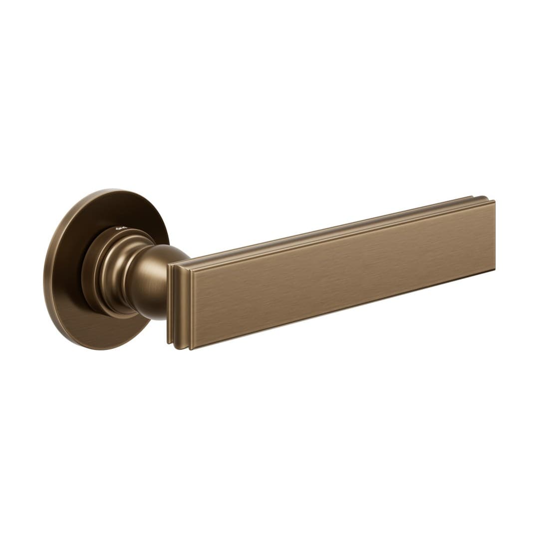 DnD Lucrezia – Πόμολο Πόρτας Ροζέτα – Fine Tonda – Matt sandblasted bronze (LT40-BSO)