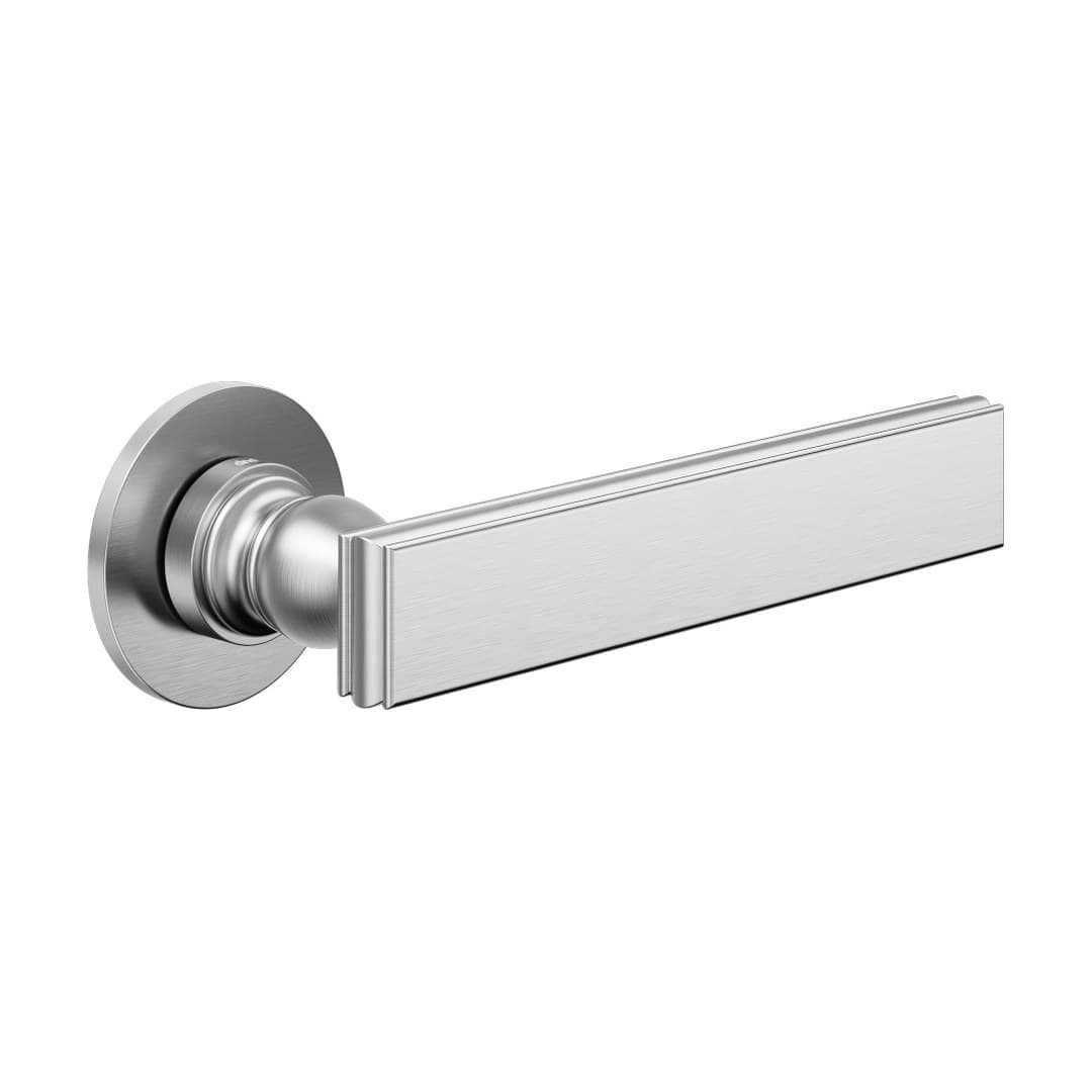 DnD Lucrezia – Πόμολο Πόρτας Ροζέτα – Fine Tonda – Satin chrome (LT40-OCS)