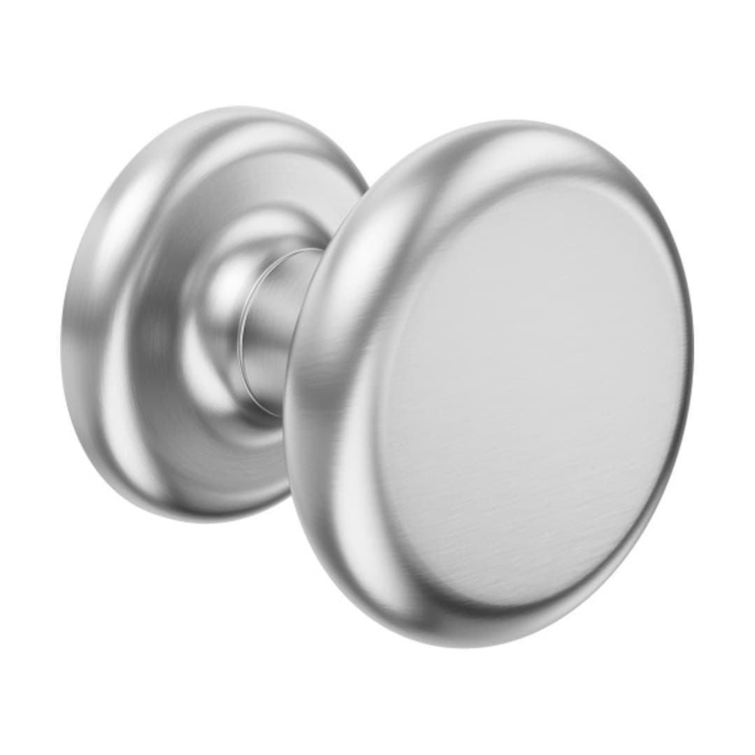 DnD Palm – Πόμολο Πόρτας Ροζέτα – Satin chrome (PA39-OCS)