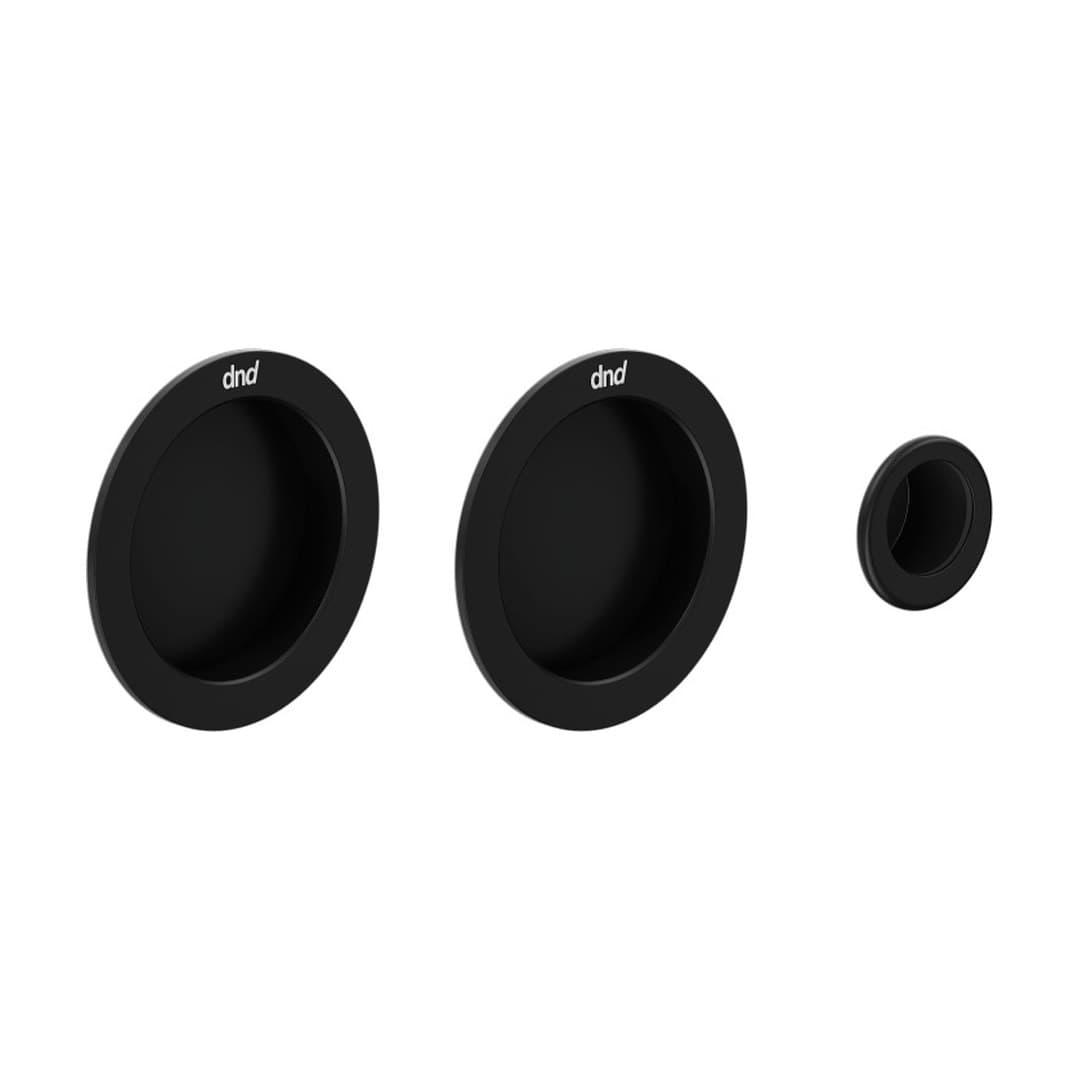 DnD Ginkgo Tonda – Χούφτα Πόρτας – Black (SD501-ONO)