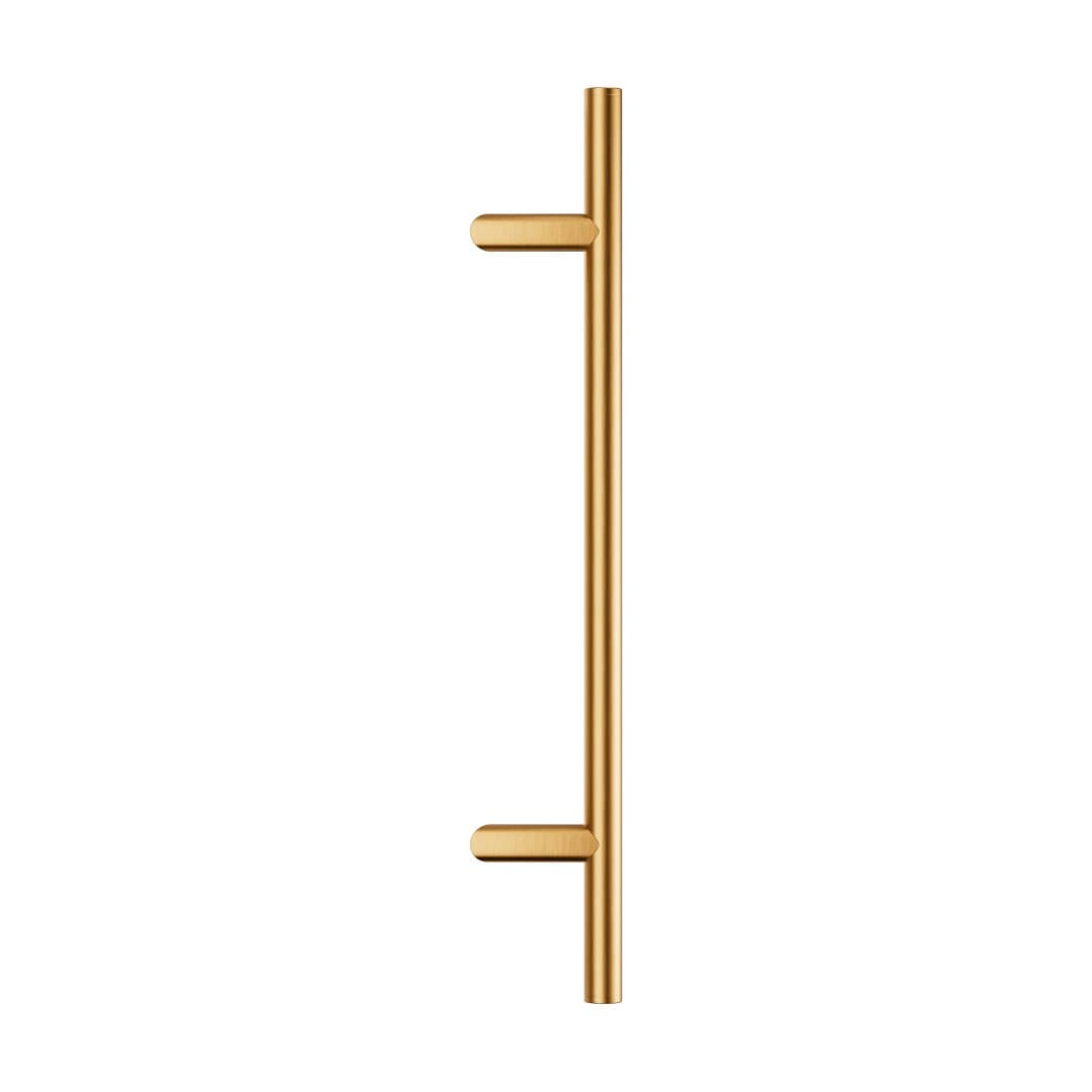 DnD Tube Round Zancato – Λαβή Εξώπορτας – 600 mm – Antique satin gold (TZ400-PVD-SG)