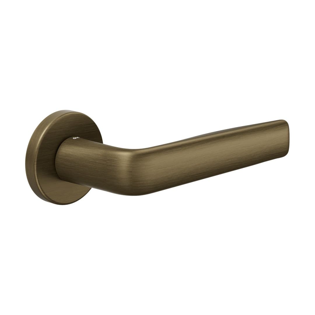 DnD Viva! – Πόμολο Πόρτας Ροζέτα – Vis Tonda – Matt satin bronze (VV12-OGH)