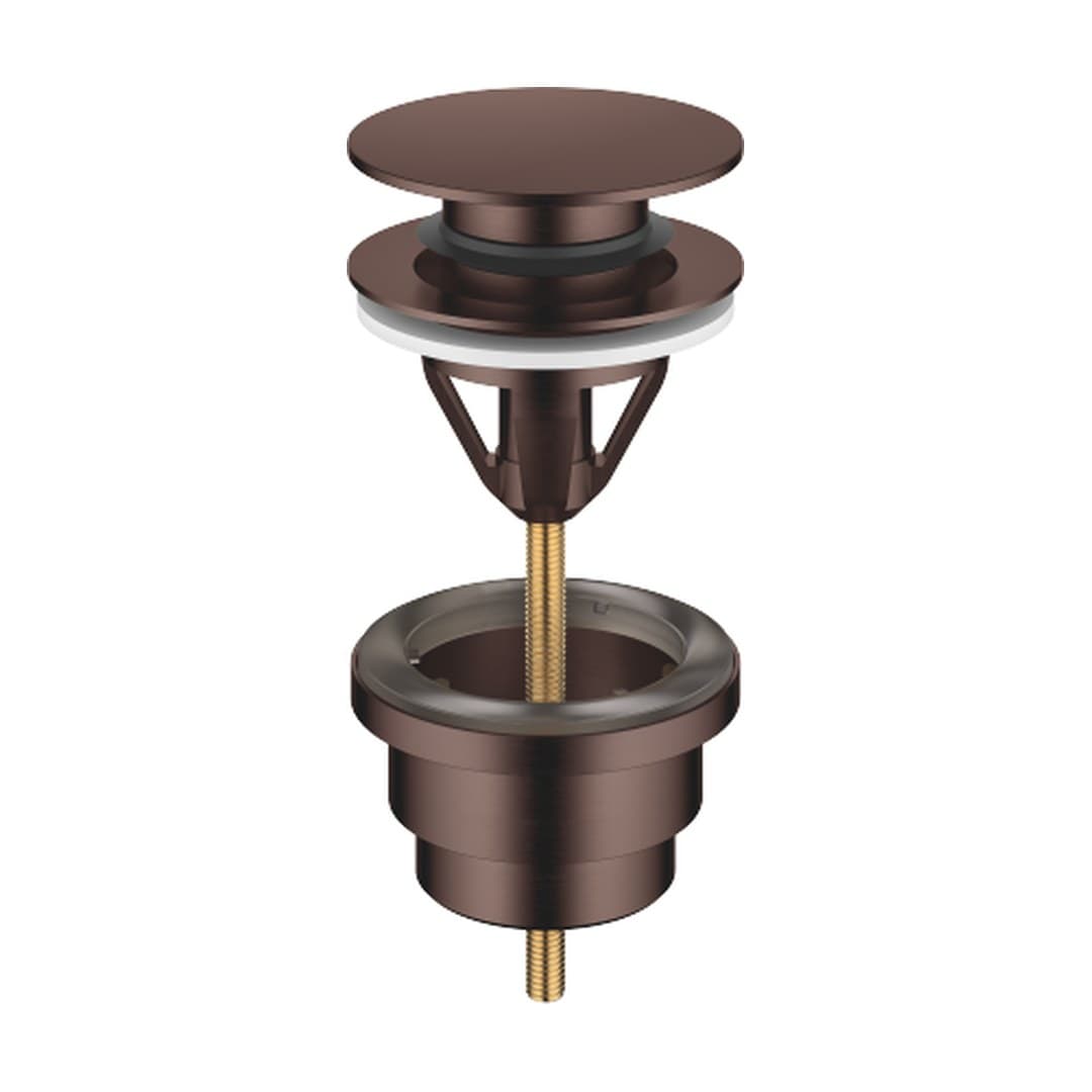 Dornbracht – Βαλβίδα Νιπτήρα – Basin Waste with push fastening 1 1/4" – Brushed Dark Bronze (PVD) (10125970-43)