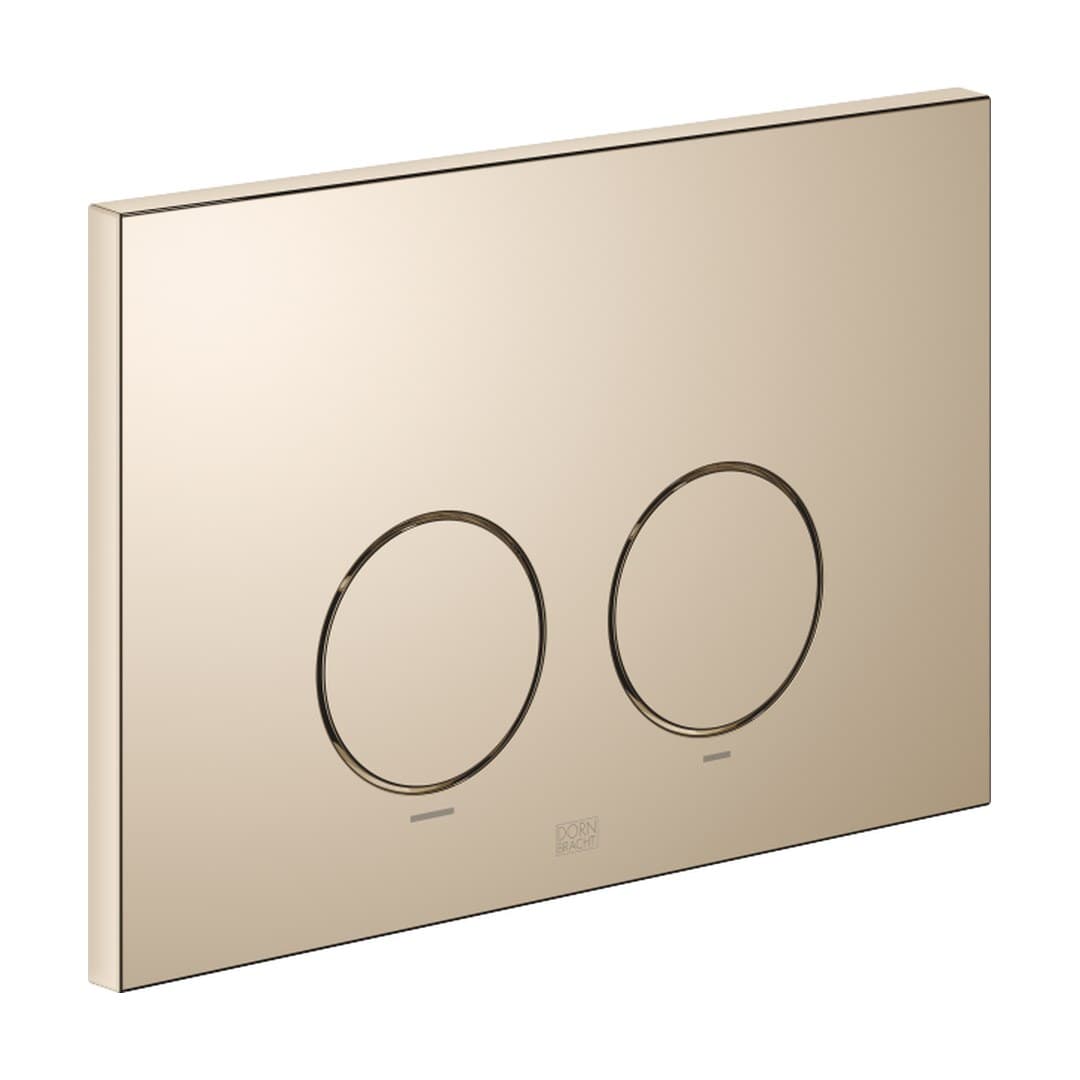 Dornbracht – Πλακέτα Καζανακιού WC – Flush plate for concealed WC cisterns made by Geberit round – Champagne (22kt Gold) (12665979-47)
