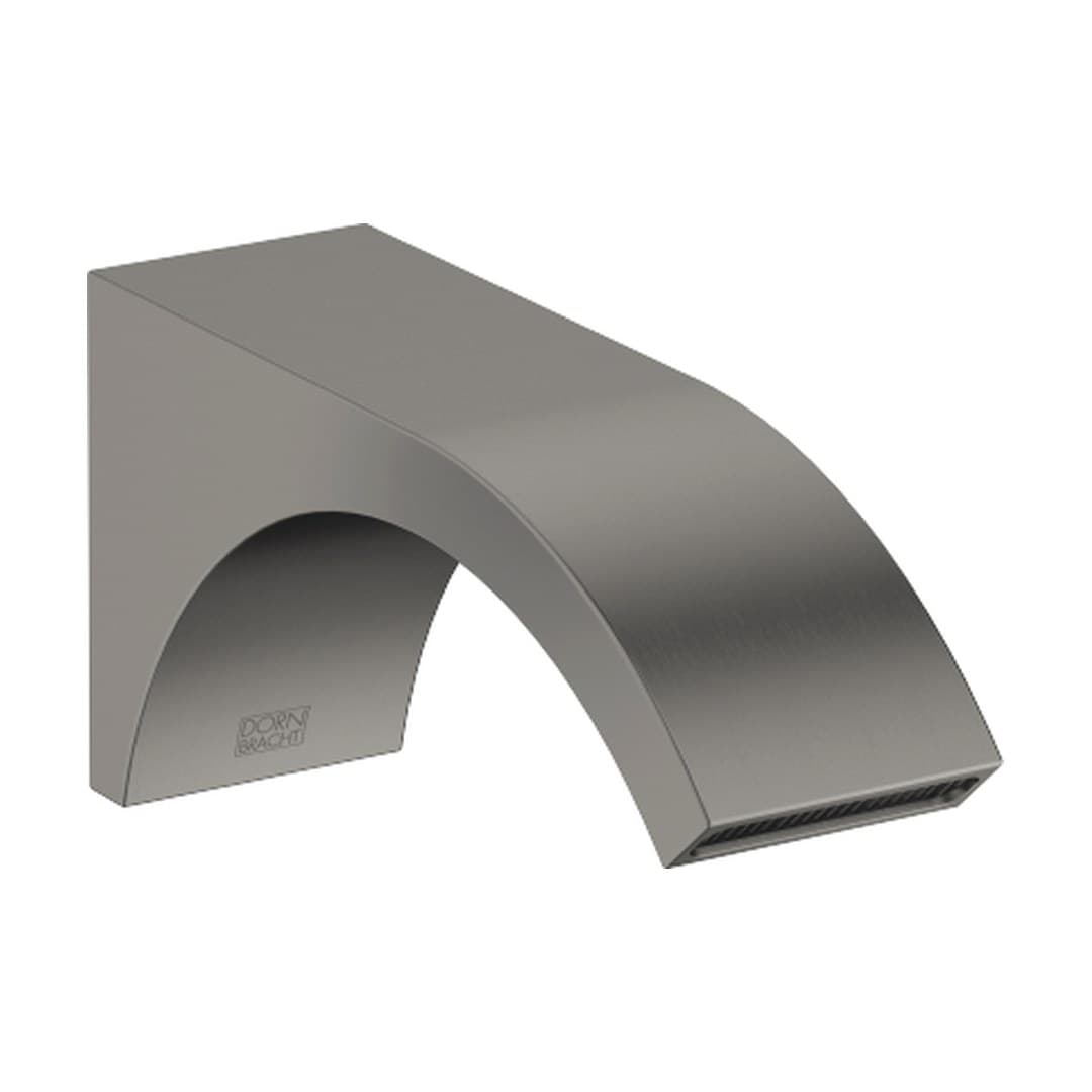Dornbracht CYO – Στόμιο Νιπτήρα Τοίχου – Wall-mounted basin spout without pop-up waste – Brushed Dark Platinum (13800811-99)