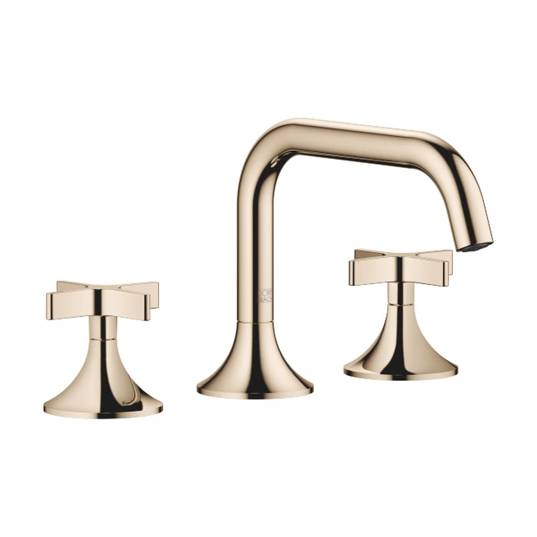 Dornbracht VAIA – Μπαταρία Νιπτήρα – Three-hole basin mixer with pop-up waste – Champagne (22kt Gold) (20705809-47)