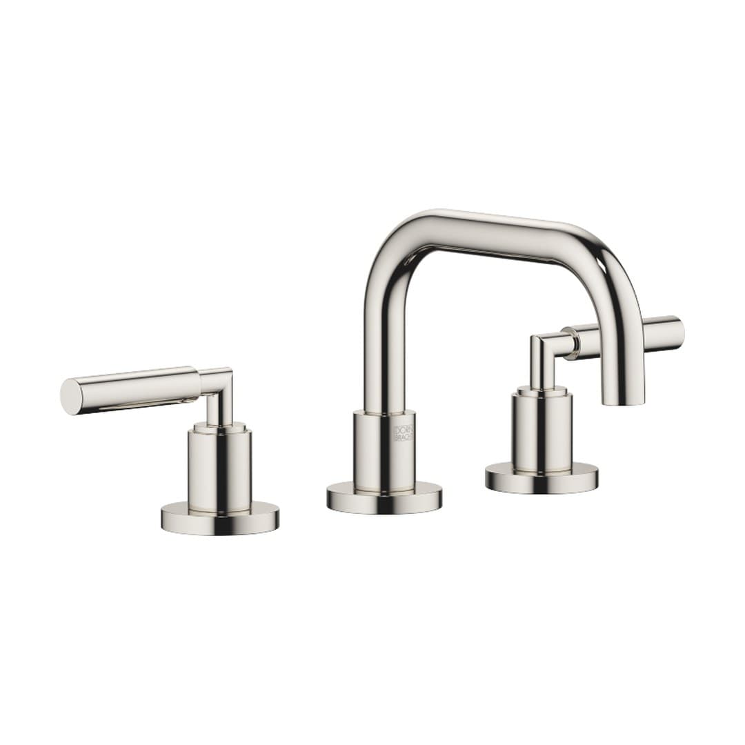 Dornbracht Tara – Μπαταρία Νιπτήρα – Three-hole basin mixer with pop-up waste – Platinum (20705882-08)