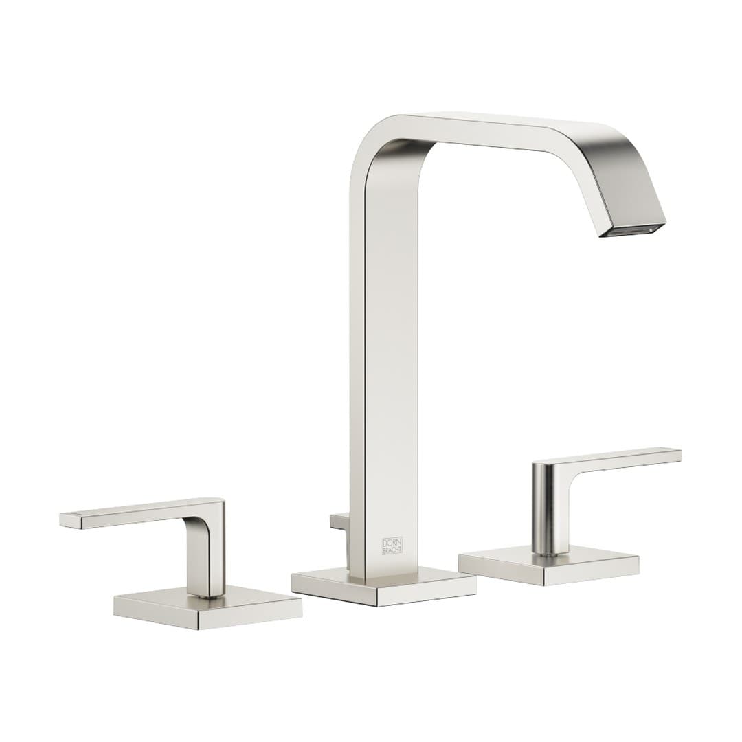 Dornbracht IMO – Μπαταρία Νιπτήρα – Three-hole basin mixer with pop-up waste – Brushed Platinum (20713671-06)
