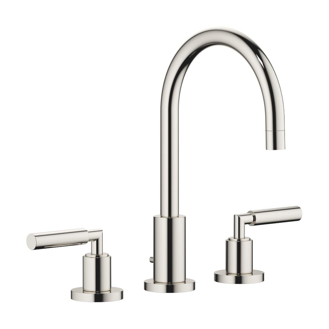 Dornbracht Tara – Μπαταρία Νιπτήρα – Three-hole basin mixer with pop-up waste – Platinum (20713882-08)