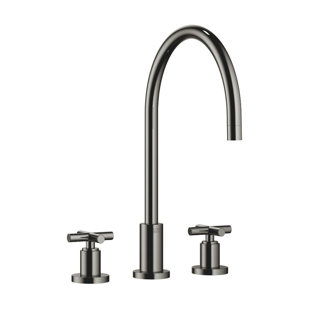 Dornbracht Tara – Μπαταρία Κουζίνας – Three-hole mixer – Dark Chrome (20816892-19)