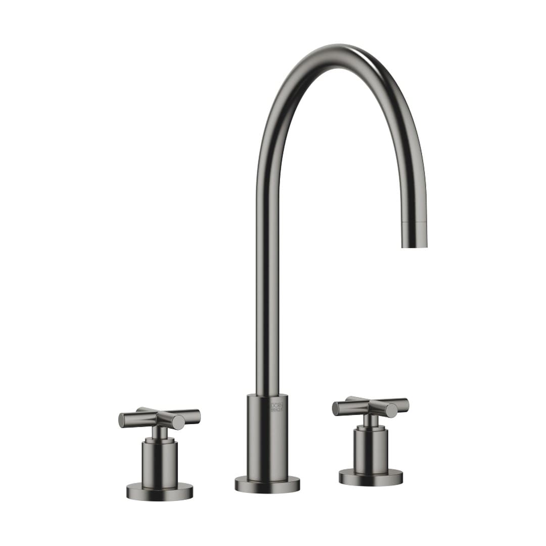 Dornbracht Tara – Μπαταρία Κουζίνας – Three-hole mixer – Brushed Dark Platinum (20816892-99)