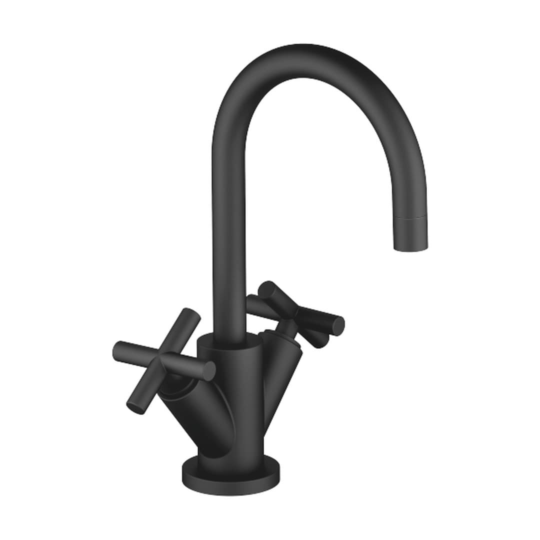 Dornbracht Tara – Μπαταρία Νιπτήρα – Single-hole basin mixer with pop-up waste – Matte Black (22512892-33)