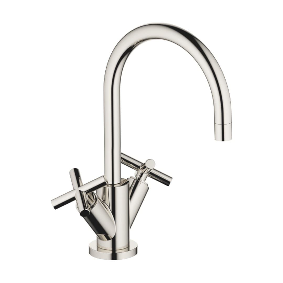 Dornbracht Tara – Μπαταρία Νιπτήρα – Single-hole basin mixer with pop-up waste – Platinum (22513892-08)
