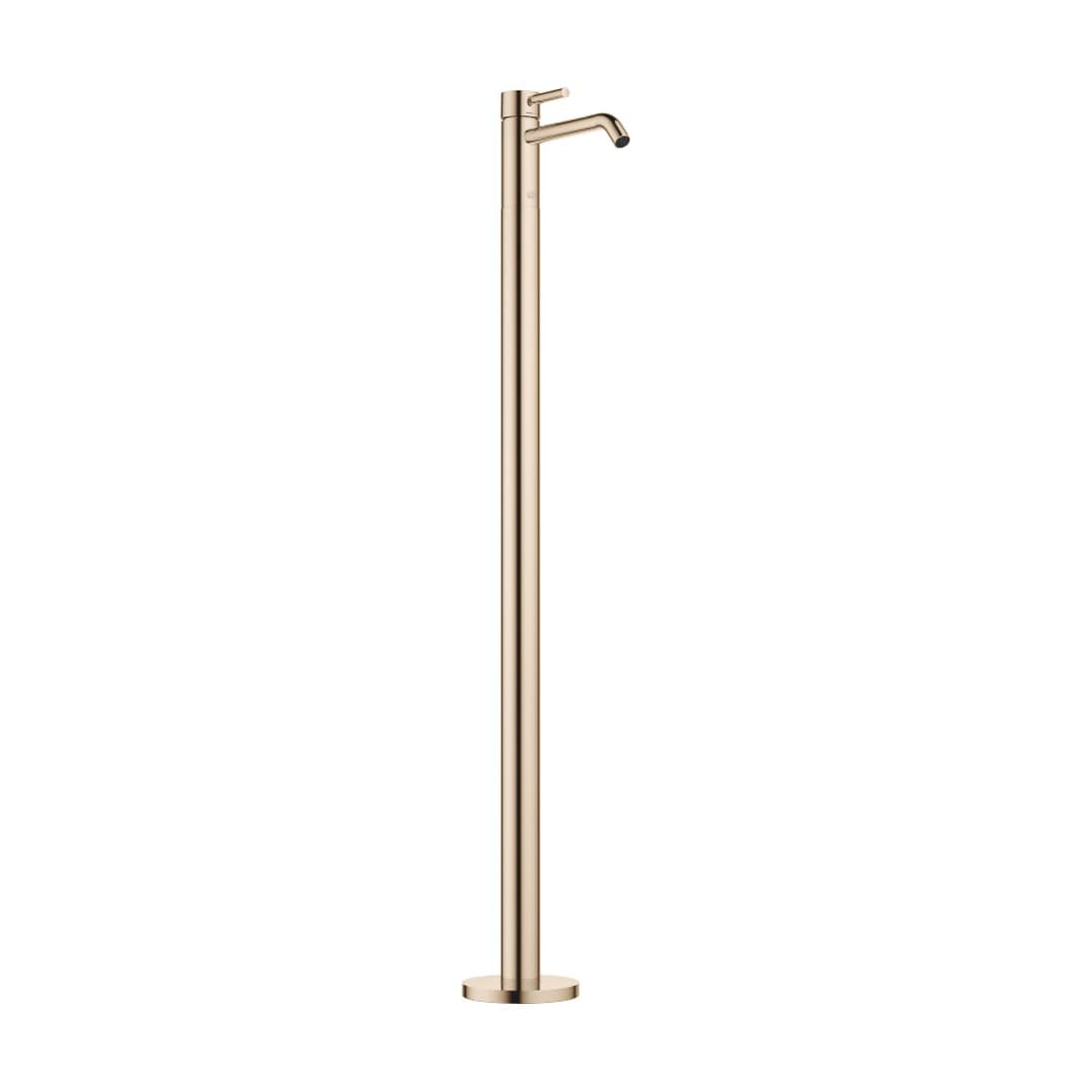 Dornbracht Meta – Μπαταρία Νιπτήρα Δαπέδου – Single-lever basin mixer with stand pipe without pop-up waste – Light Gold (PVD) (22584660-26)