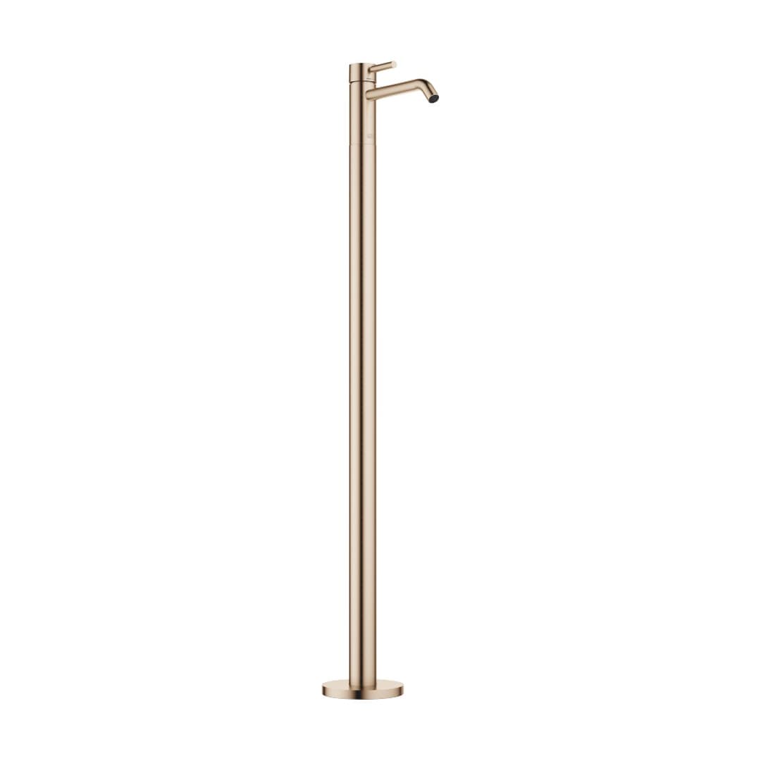 Dornbracht Meta – Μπαταρία Νιπτήρα Δαπέδου – Single-lever basin mixer with stand pipe without pop-up waste – Brushed Light Gold (PVD) (22584660-27)