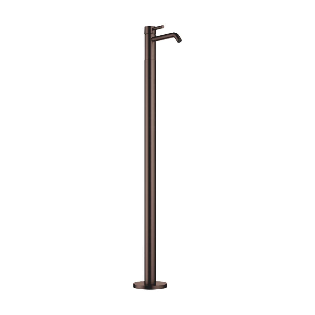 Dornbracht Meta – Μπαταρία Νιπτήρα Δαπέδου – Single-lever basin mixer with stand pipe without pop-up waste – Brushed Dark Bronze (PVD) (22584660-43)