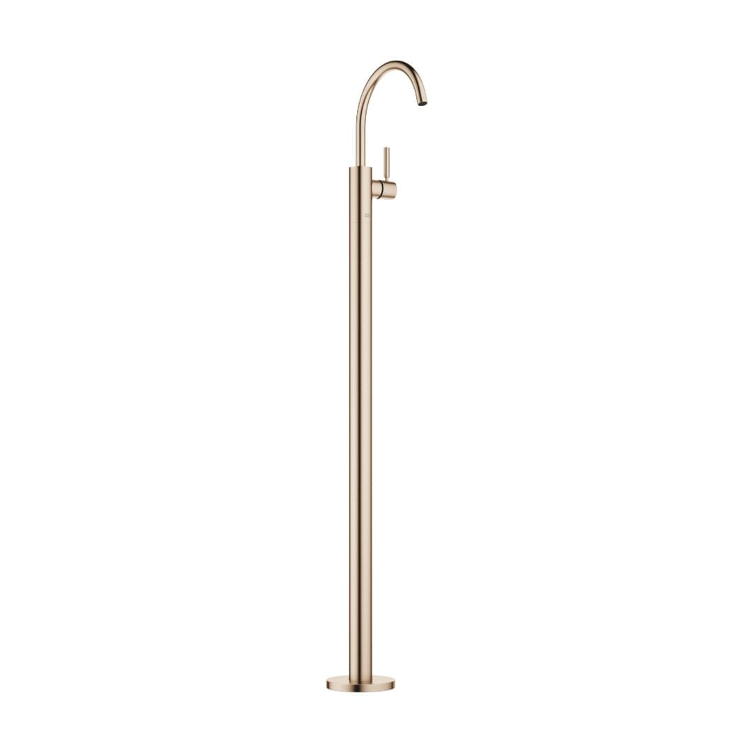 Dornbracht Meta – Μπαταρία Νιπτήρα Δαπέδου – Single-lever basin mixer with stand pipe without pop-up waste – Brushed Light Gold (PVD) (22584661-27)