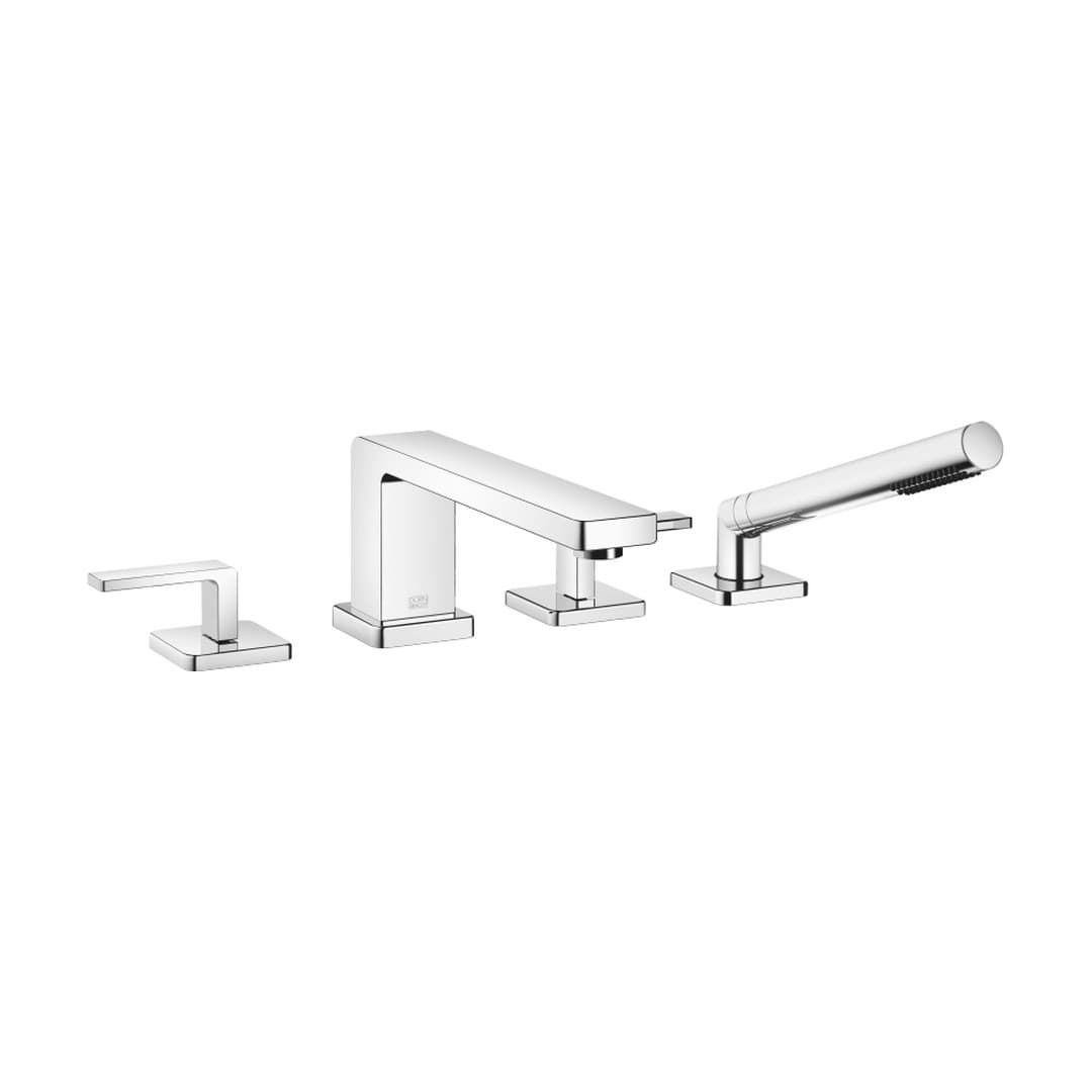 Dornbracht LULU – Μπαταρία Λουτρού Πάγκου – Bath shower set for bath rim or tile edge installation – Chrome (27512710-00)