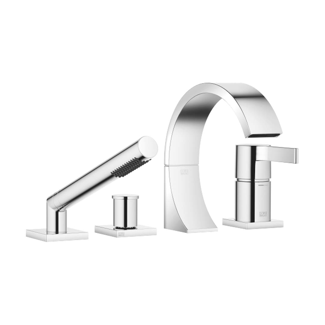Dornbracht CYO – Μπαταρία Λουτρού Πάγκου – Bath shower set for bath rim or tile edge installation – Chrome (27632811-00)
