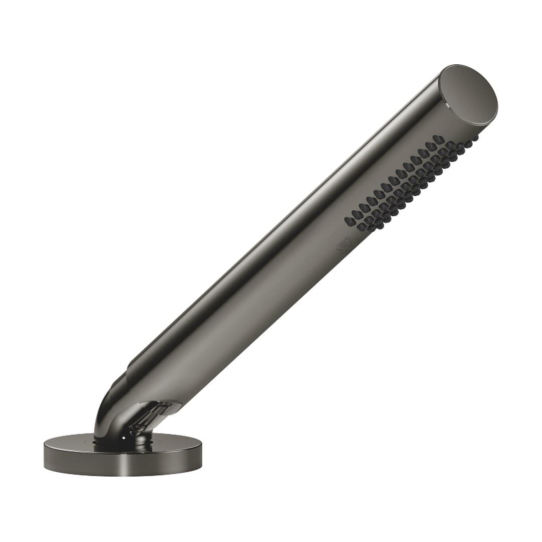 Dornbracht Meta – Μπαταρία Λουτρού Πάγκου – Hand shower set for bath rim or tile edge installation – Dark Chrome (27702660-19)