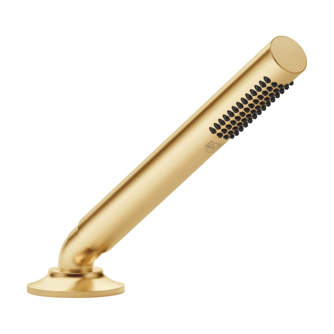 Dornbracht VAIA – Μπαταρία Λουτρού Πάγκου – Hand shower set for bath rim or tile edge installation – Brushed Durabrass (23kt Gold) (27702809-28)